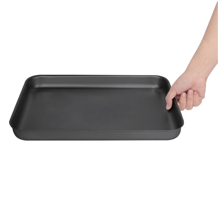 Deep Anodized Aluminum Baking Tray 368mm | Vogue 4