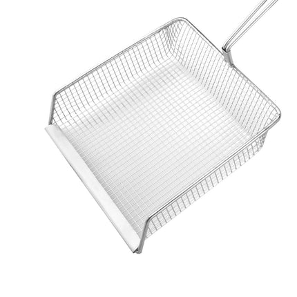 Square Stainless Steel Fry Scoop 20cm | Vogue 6