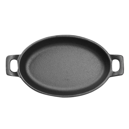 Cast Iron Oval Earthenware Dish 180x120mm | Olympia 3