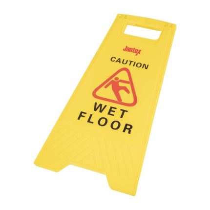 Foldable Warning Sign "Slippery Floor" 64cm | Jantex 4