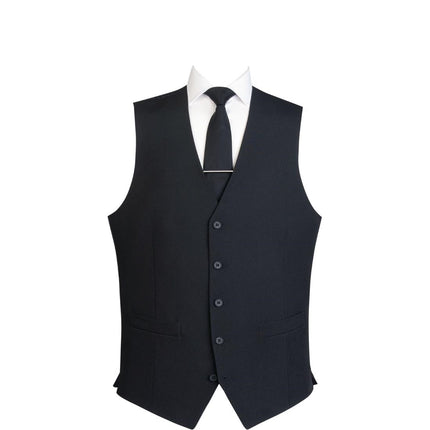 Men's Black 5-Button Waistcoat XS | Formalwear