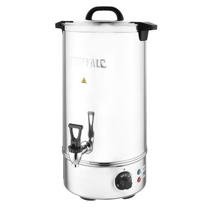 Energy-Saving Electric Kettle | Buffalo | 10L Capacity | Manual Fill | Double-Wall Stainless Steel