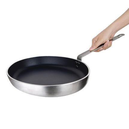 40 cm Aluminium Non-Stick Teflon Platinum Plus Oval Frying Pan | Vogue 3