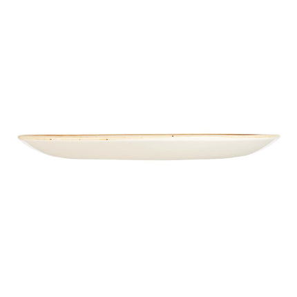 Coupe Plate 16.5cm | Churchill Stonecast Barley White 2