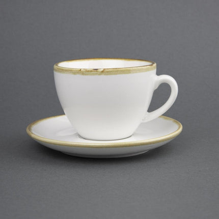 Kiln Chalk White Cups 230ml | Olympia 4