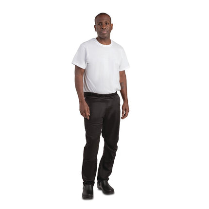 Black Slim-Fit Work Trousers with Ventilation | Southside | L 5