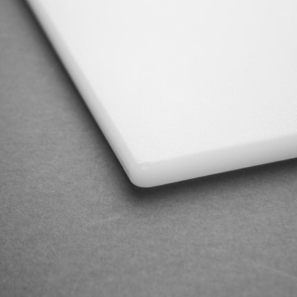 White LDPE Cutting Board 600x450x10mm | Hygiplas 4