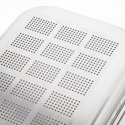 Perforated Stainless Steel GN 1/1 Pan | Vogue | 65 mm Depth 7