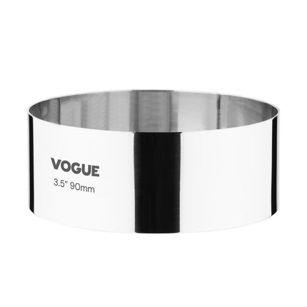 Round Mousse Ring | Vogue | Stainless Steel | 3.5 x 9 cm