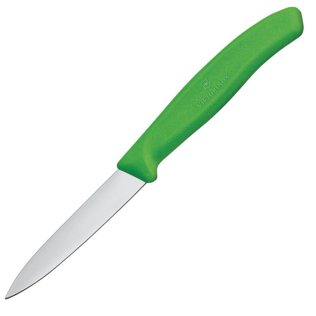 Paring Knife 8cm | Victorinox | Green Handle