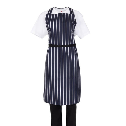 Durable Blue and White Striped Butcher Aprons | Whites 6