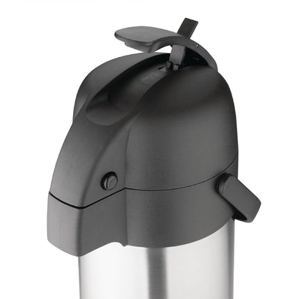 Olympia Stainless Steel Pump Thermos Jug 2.5 L 5