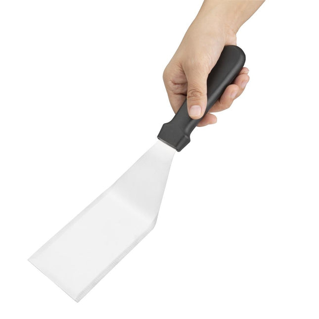Stainless Steel Hamburger Turner with Plastic Handle | Vogue | 18cm 2