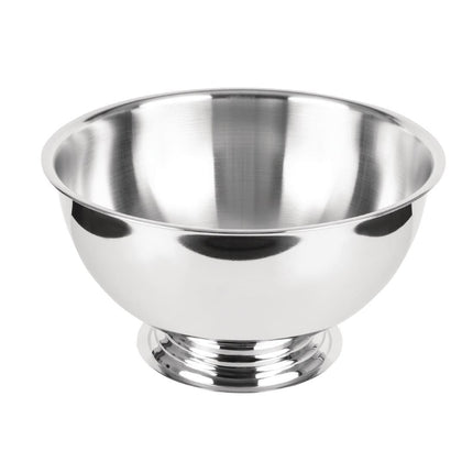 Polished Stainless Steel Champagne Bowl 12L | Olympia