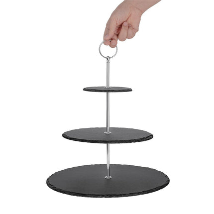 Three-Tier Slate Serving Stand | Olympia 2
