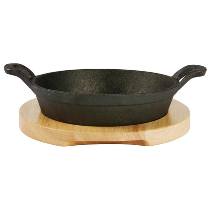 Cast Iron Skillet Pan 180mm Diameter | Olympia 8