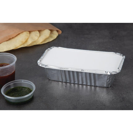 Recyclable Large Aluminum Tray Lids (500 Pieces) | Fiesta 5