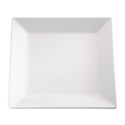 Square Melamine Serving Platter 18x18 cm White | APS Pure