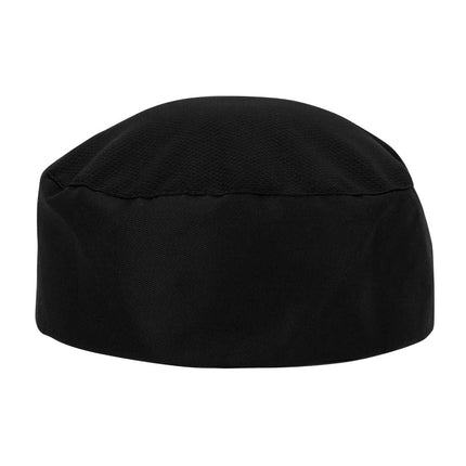 Breathable Skull Cap with Mesh Panel | Southside | One Size | Black