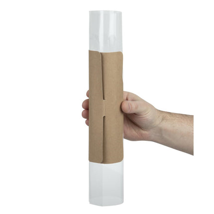 Recyclable Kraft Baguette Packaging with Insert Closure | Colpac Clasp | Pack of 500 3