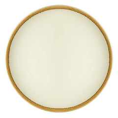 Coupe Dinner Plates Sandstone 23cm | Olympia Kiln