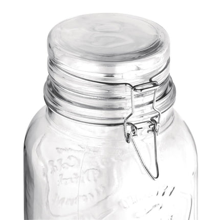 Drink Dispenser with Text and Clamp Lid | Olympia | 3.6L 4