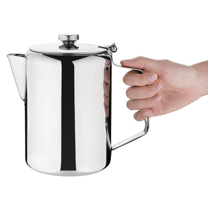 Stainless Steel Coffee Pot 2L | Olympia Concorde 2