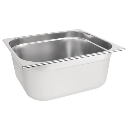 Stainless Steel GN 2/3 Container 150mm Depth | Vogue