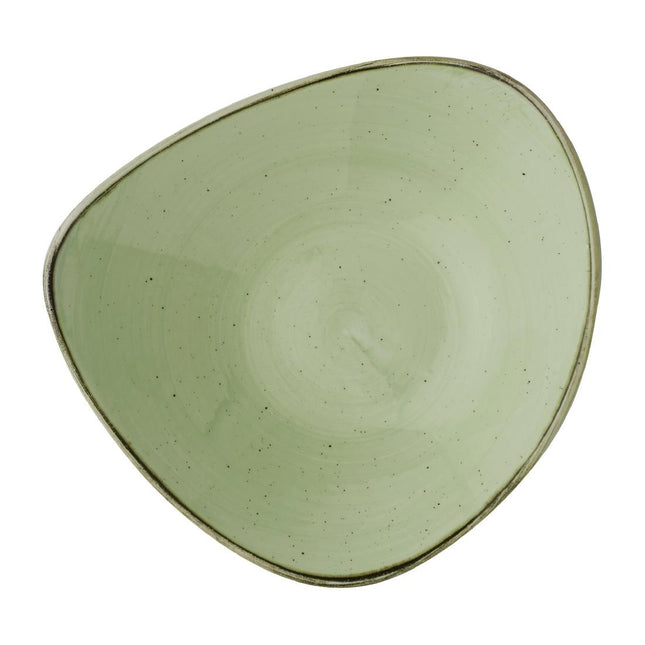 Stonecast Sage Green Hand-Painted Bowl 235mm | Churchill