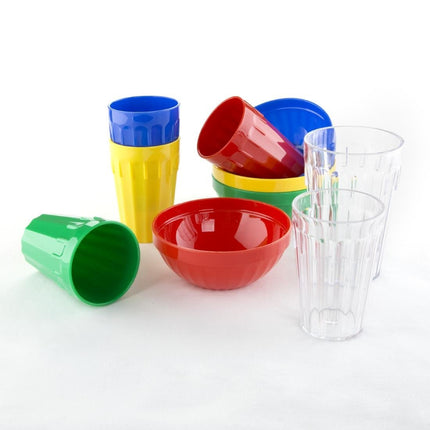 Polycarbonate Stackable Cups Green 142ml | Olympia Kristallon | 12 Pieces 5