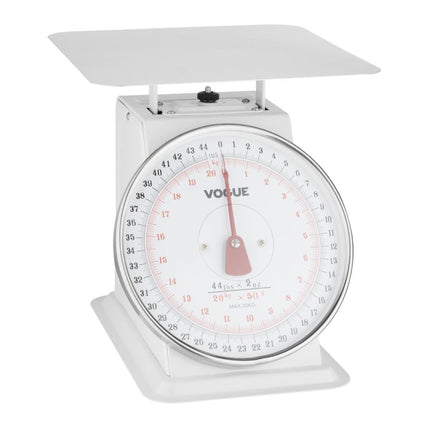 Heavy-Duty Platform Scale with 24cm Stainless Steel Square Platform | Vogue