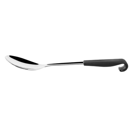 Black Serving Spoon 340mm with Handle | Vogue 3
