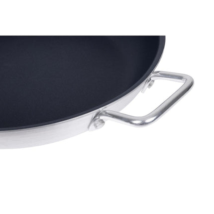 Aluminium Non-Stick Teflon Platinum Plus Paella Pan 35cm | Vogue 9