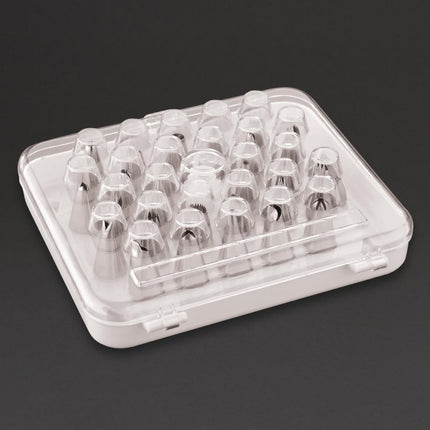 Cake Decorating Set with 26 Stainless Steel Nozzles | Vogue 2