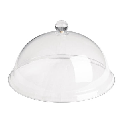 Transparent Polycarbonate Cloche 260 mm Diameter x 115 mm Height | Olympia Kristallon