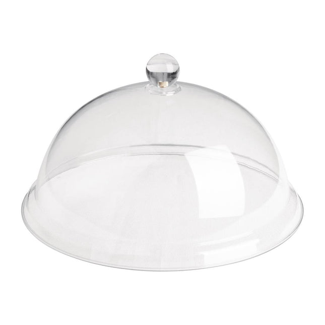 Transparent Polycarbonate Cloche 260 mm Diameter x 115 mm Height | Olympia Kristallon