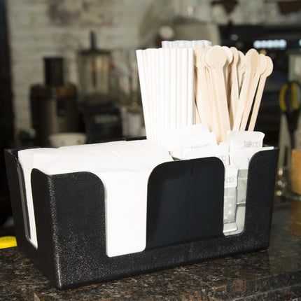 Plastic Bar Caddy Organizer Black | Olympia 3