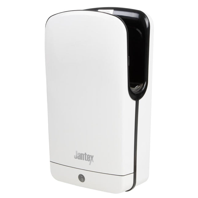 White Jet Stream Hand Dryer | Jantex 2