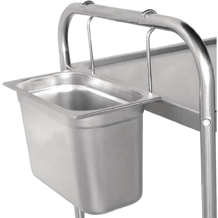 Stainless Steel GN 1/3 Cutlery Holder | Vogue