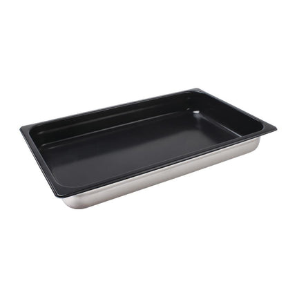 Stainless Steel GN 1/1 Pan with Non-Stick Coating 40mm | Vogue