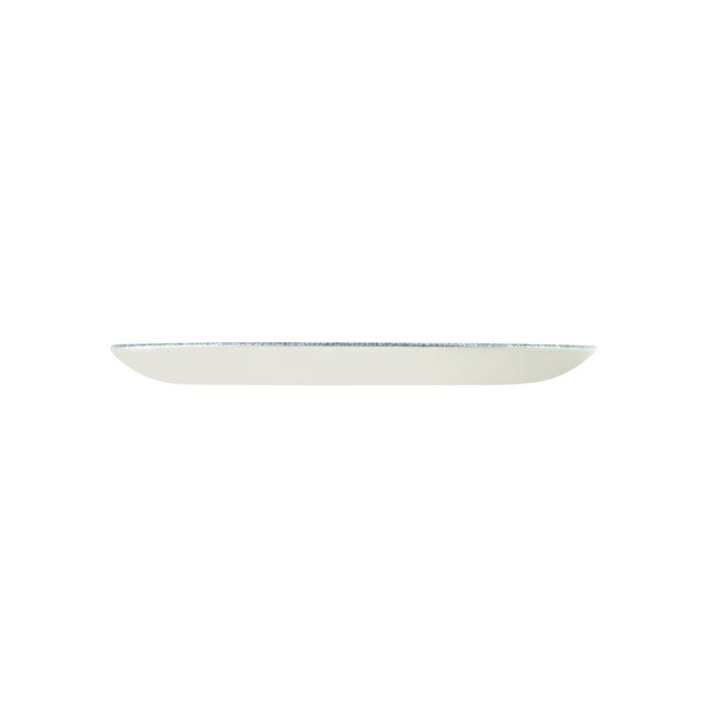 Large Porcelain Coupe Plate | Churchill Raku Topaz Blue Evolve | Pack of 12 2