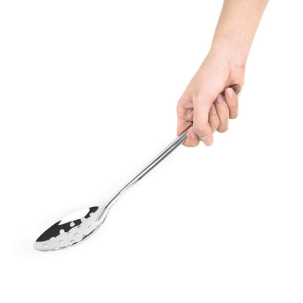 Stainless Steel Perforated Serving Spoon 33cm | Vogue 4