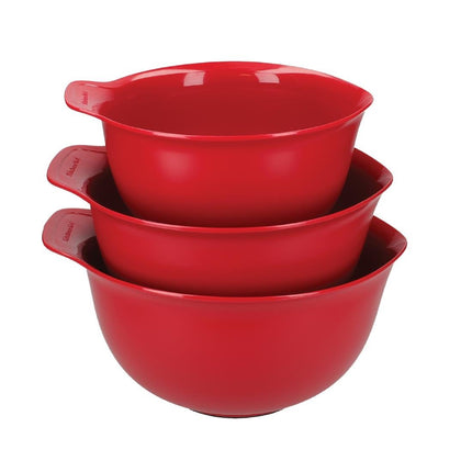 KitchenAid Empire Red Mixing Bowls Set of 3