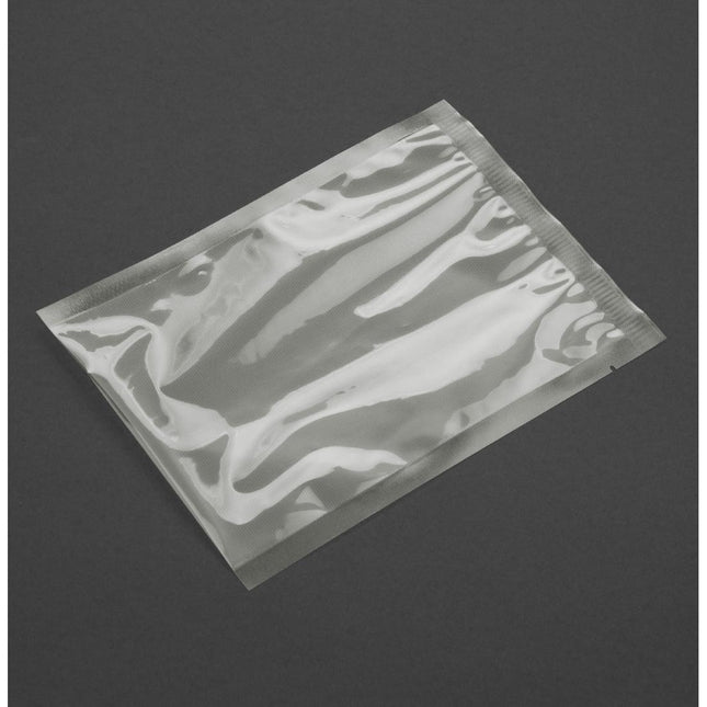 Compostable Embossed Vacuum Bags 150x250mm | Vogue | 50 Pack