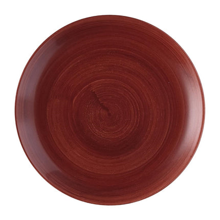 Coupe Plates Red Rust Finish | Churchill Stonecast Patina | 260mm