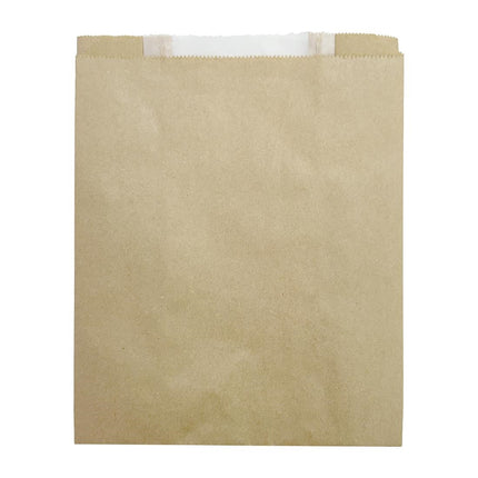 Compostable Bread Bags with Glassine Window 266x215x88mm | Fiesta | Pack 1000 3