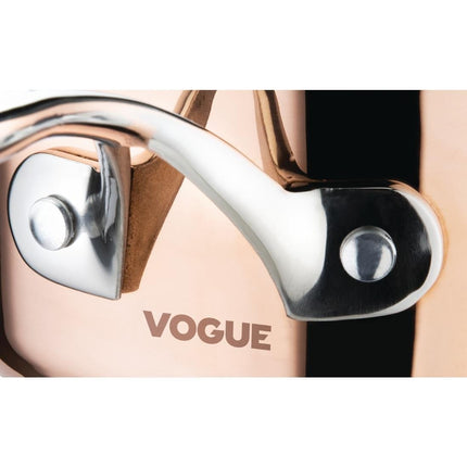 Copper Triwall Induction Sauteuse Pan 20cm | Vogue 4