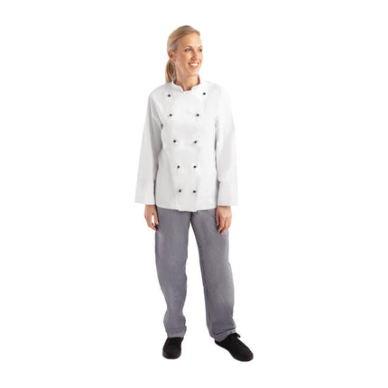 Unisex Long Sleeve Chef Jacket White S | Whites Chicago 8