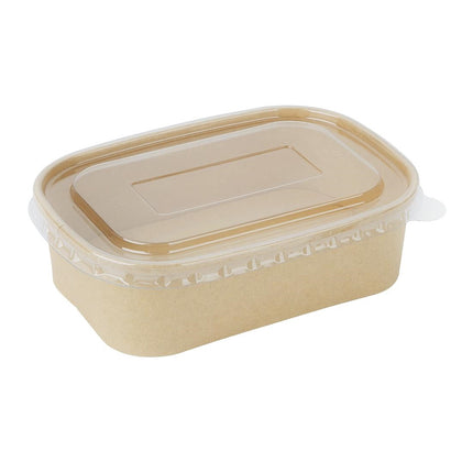Recyclable PET Lids for Rectangular Containers | Fiesta 4