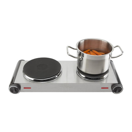 Double Hotplate with Stainless Steel Housing | Tristar KP-6248 3